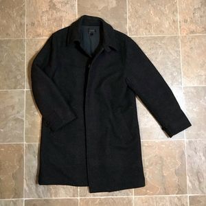 J. Crew Men's Wool car coat with Thinsulate